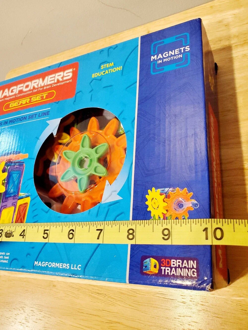 Magformers Magnets in Motion 32-Piece Gear Set NWT